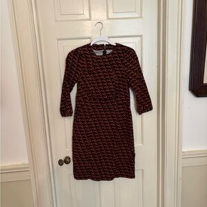 Boden Style Corduroy Fox Dress Small
